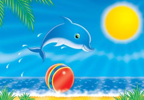 Dolphin Stock Illustration