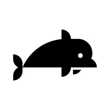 Dolphin logo Stock Illustration