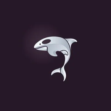 Dolphin logo vector Stock Illustration