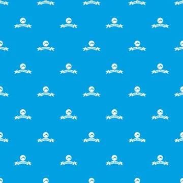 Dolphin pattern vector seamless blue Illustrazione stock