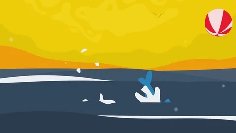 Dolphin Playing Ball Stock Footage 72450412