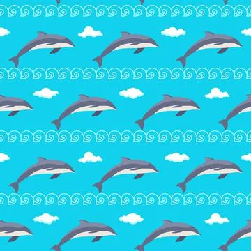 Dolphins Stock Illustration