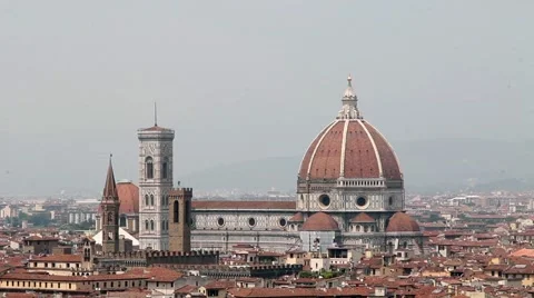 Dom of Florence Timelapse Stock Footage 64621315
