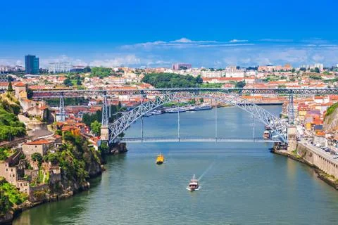 The Dom Luis Bridge Foto stock