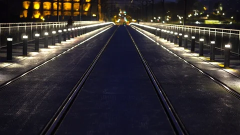 Dom Luís I Bridge 库存影片 128670922