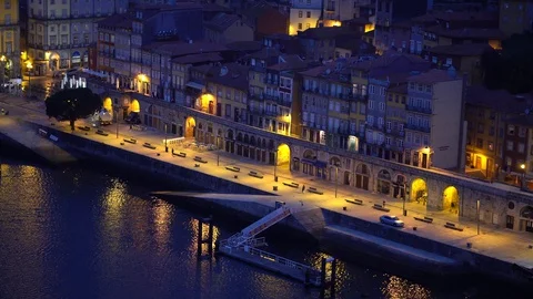 Dom Luís I Bridge 库存影片 128670969