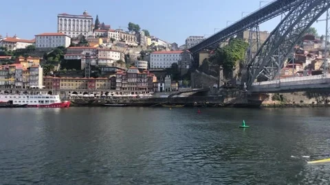 Dom Luís I Bridge Stock Footage 197510089
