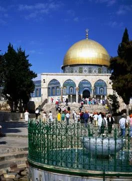 Dom of the rock, jerusalem Stock Photos