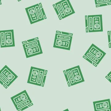 Domain authority seo glyph vector seamless pattern Stockillustratie