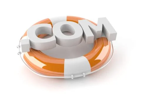 Domain help concept Illustration