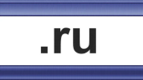 Domain .ru Stock Footage 65277819