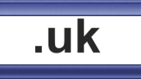 Domain .uk Stock Footage 65277571
