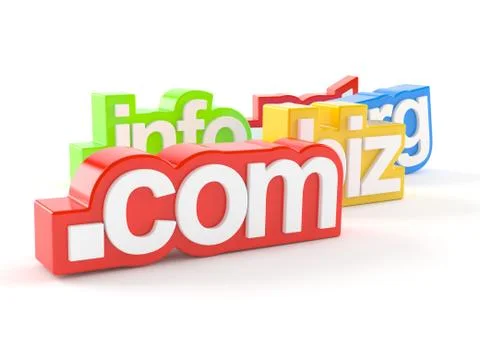 Domains Stock Illustration
