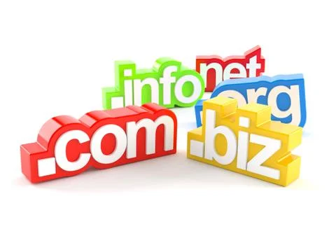 Domains Stock-Illustration