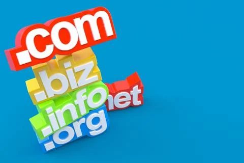 Domains name Illustration