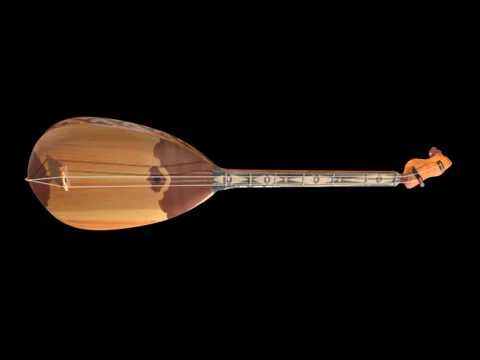 Dombra rot var1 스톡 동영상 80636366