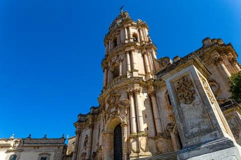 Dome with baroque facade Stock Photos
