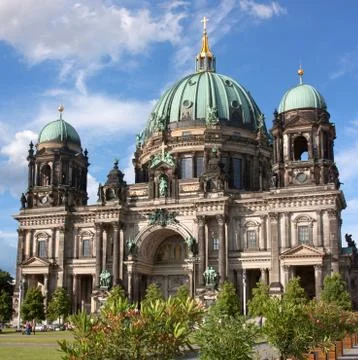Dome of the Berlin Cathedral Stock Photos