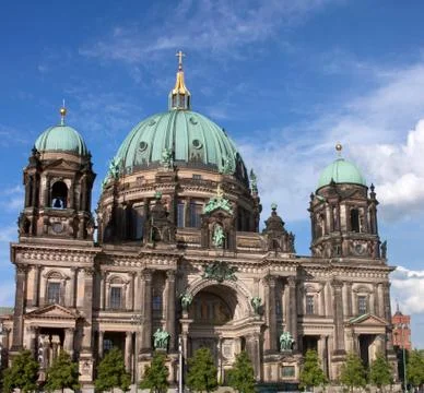 Dome of the Berlin Cathedral Stock Photos