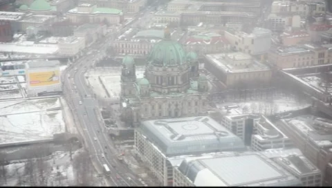 The dome of berlin from the top Stock-Footage 7908577