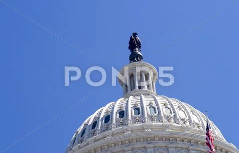Dome of capitol Stock Photos