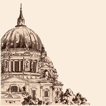 Dome of the Cathedral Stock-Illustration