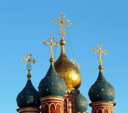 Dome of the cathedral Stock Photos