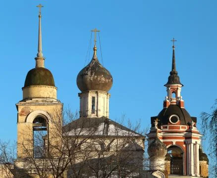 Dome of the cathedral Stock Photos