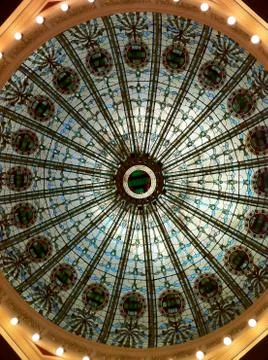 Dome ceiling Foto stock