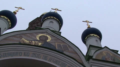 Dome of the Church Stock Footage 48666037