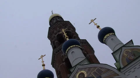 Dome of the Church Stock Footage 48666148