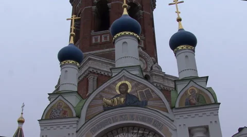Dome of the Church Stock Footage 48666179