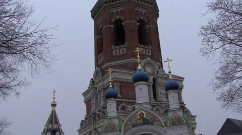 Dome of the Church Stock Footage 48666221