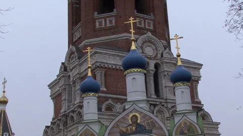 Dome of the Church Stock Footage 48666257