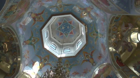 Dome of the Church Stock Footage 54437829
