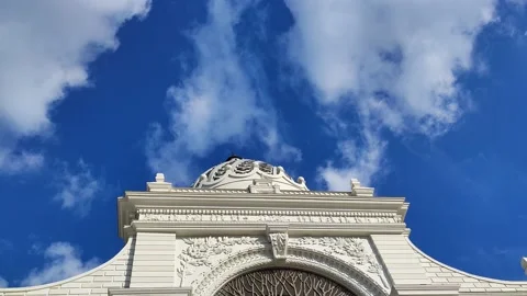 Dome of Farmers' Palace Stock Footage 201153266