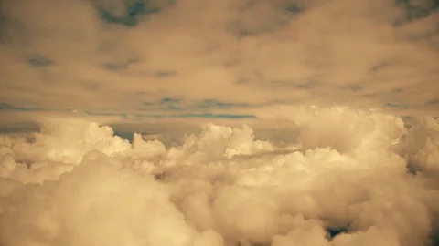 The dome of the Golden clouds Stock Footage 93604568