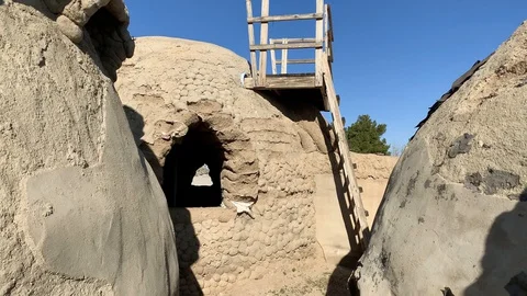 Dome home window Stock Footage 128417393