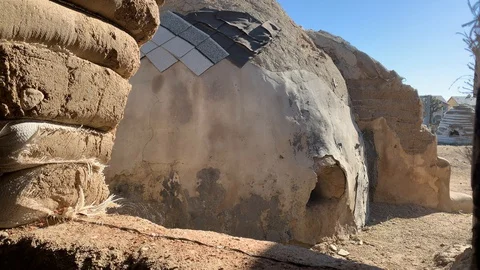 Dome homes Stock Footage 128415999