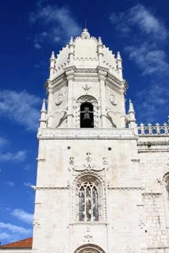Dome of the Jeronimos Monastery Stock Photos