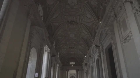 The dome of Michelangelo  co138a Stock Footage 84956746