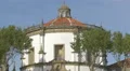 The dome of the Monastery of Serra do Pilar in Porto 4k or 4k+ Resolution