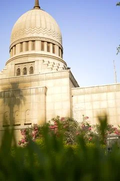 The dome of the mosque in cairo Stock Photos