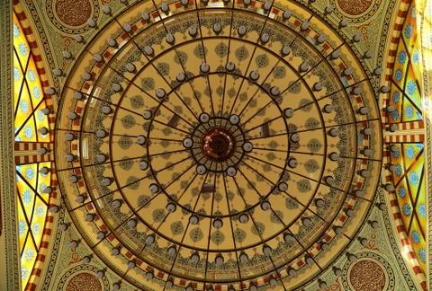 Dome of The Mosque, Islamic Architecture Stock Photos