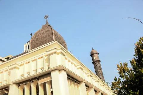 Dome of the mosque Stock Photos