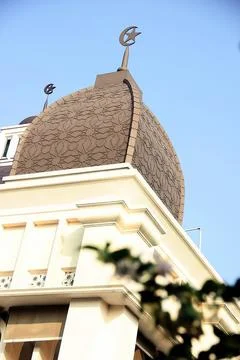 Dome of the mosque Stock Photos