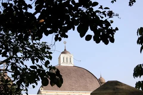 Dome of the mosque Stock Photos