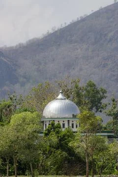 The dome of the mosque Stock Photos