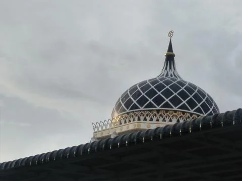 Dome on a mosque Stock Photos