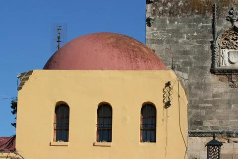 Dome of Old Mosque 스톡 사진